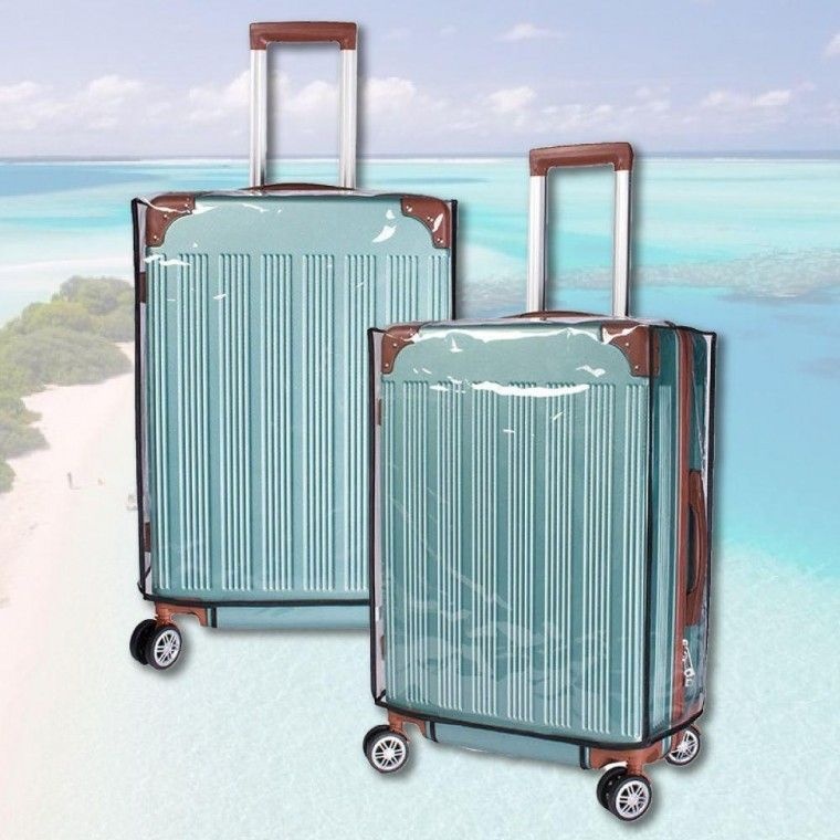 파워쇼핑몰샵  캐리어 투명 커버 방수커버 덮개 보호 20인치 29인치 24인치 러기지 26인치 22인치 30인치