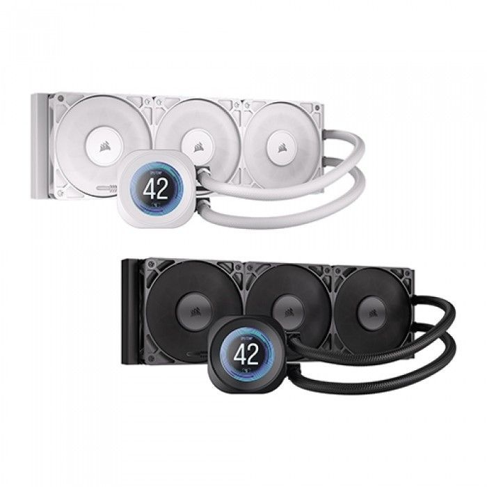 커세어 CORSAIR NAUTILUS 360 RS LCD (화이트) CPU 쿨러 수랭 팬 쿨러 A/S 5년