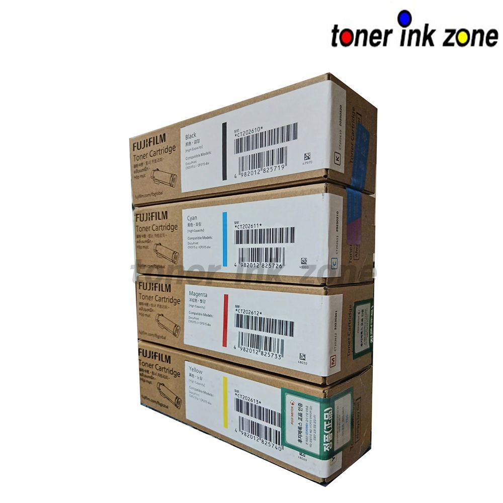 후지제록스 CT202610 / CT202611 / CT202612 / CT202613 대용량 정품토너 Docuprint CM315z / CP315dw