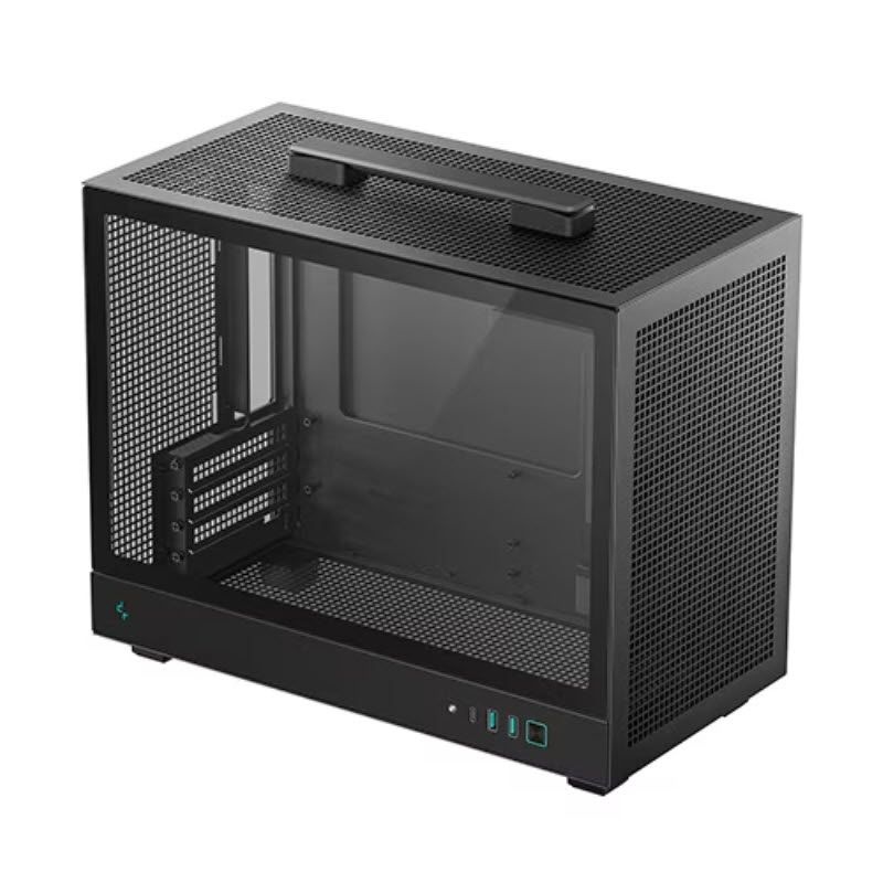 :딥쿨 DEEPCOOL CH160 PLUS 미니타워 컴퓨터 PC 케이스 (블랙)