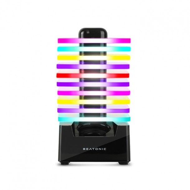 ABKO 비토닉 소리반응형 무빙LED 블루투스 스피커