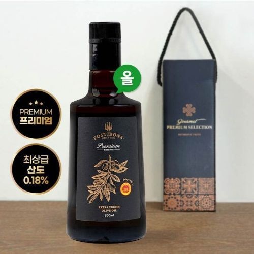 포스티보나 프리미엄 압착올리브유 500ml/엑스트라버진