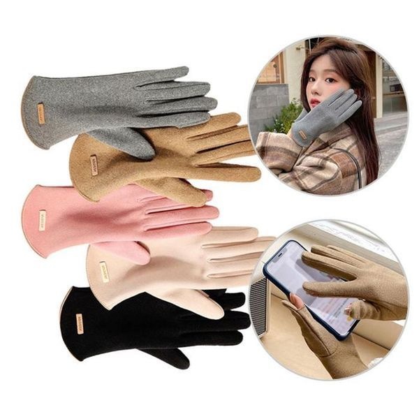 [하프클럽]여성 드랄론 레더 FW 슬림핏 GOLOV 장갑