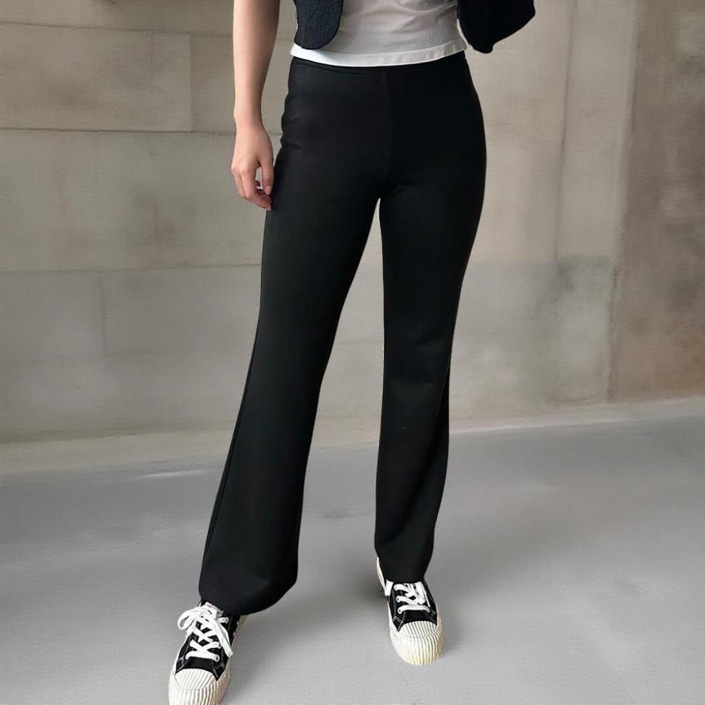 [패션플러스][미라클세븐]여성 하이웨이스트 기모 슬림핏 부츠컷 스키니 팬츠