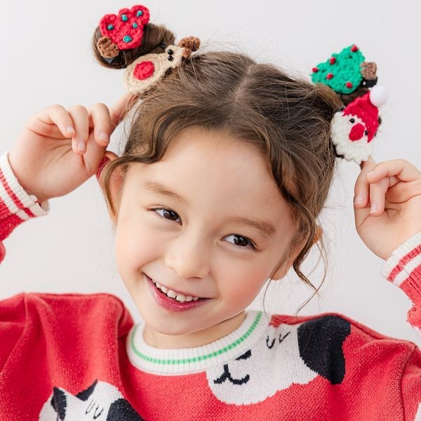 채니봉봉 [보리보리]나홀로집에 집게핀 유아헤어핀