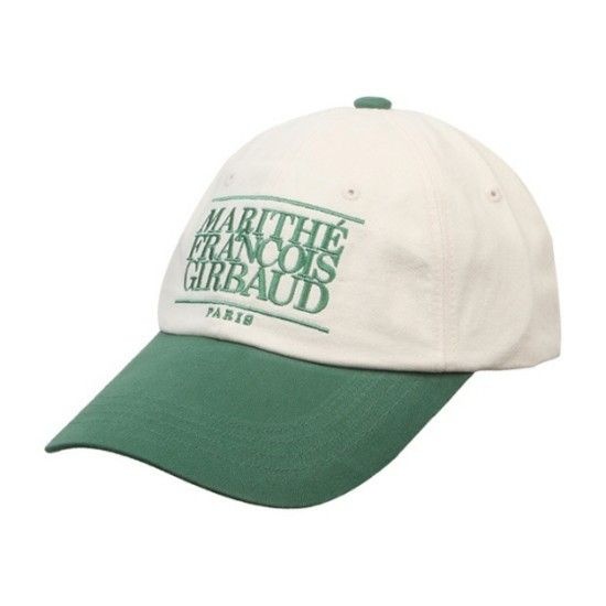 마리떼프랑소와모자 YQJ M25SCP011-GRN 투톤 볼캡 GREEN GR