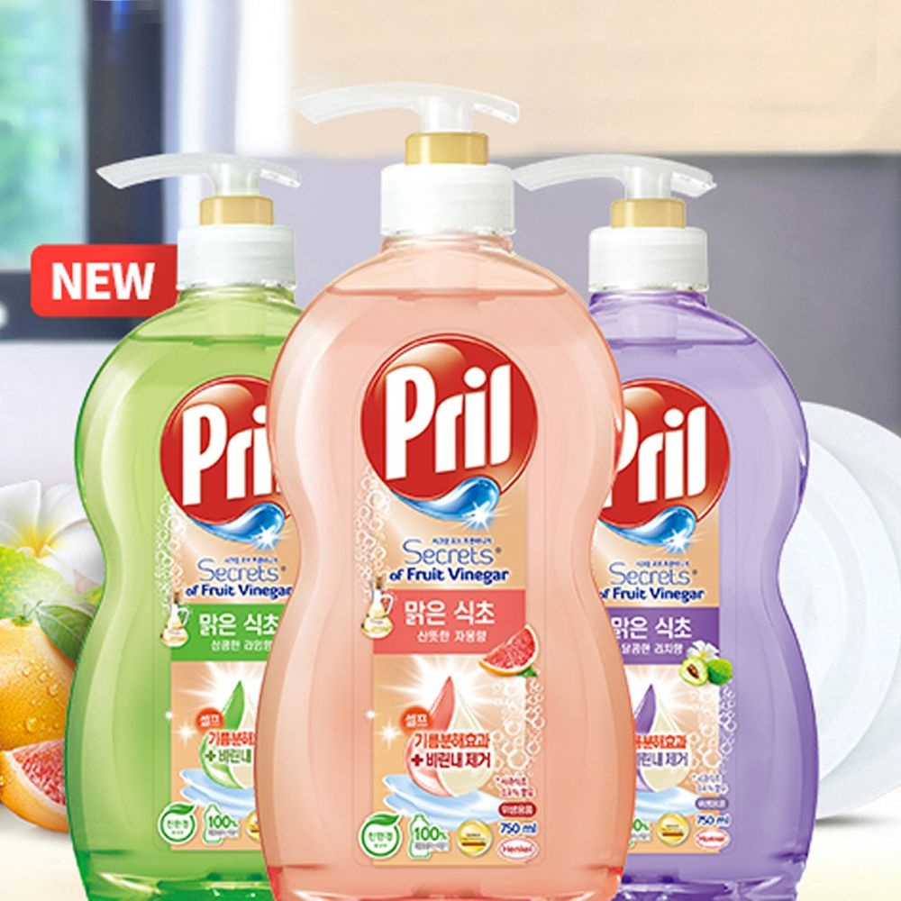 [롯데백화점]  헨켈 프릴 맑은식초 주방세제 700ml 택1