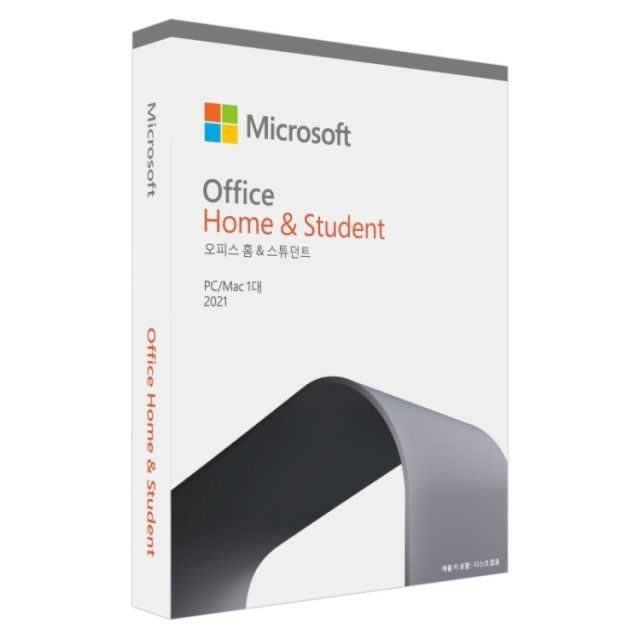 MS공식 MICROSOFT 오피스 2021 홈 앤 스튜던트 PKC 한글