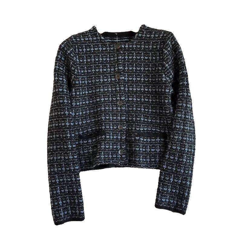 [해외] 여자 니트 재킷 트위드 봄 가디건 가을 옷잘입는 자켓 아우터 멋쟁이 심플 하객룩 마실용 기본 걸치는 소개팅룩