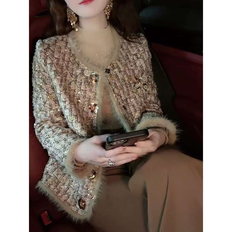 [해외] 여자 니트 재킷 트위드 봄 옷잘입는 자켓 가디건 가을 베이직 겉옷 걸치는 데일리 기본 무난한 마실용 깔끔