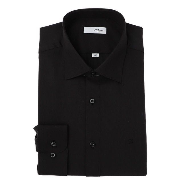 [롯데백화점] 에스티듀퐁 2025년 F/W 스트레치소재의구김이없는슬림핏셔츠SE5FM21LS311SBK-L LE1219850310