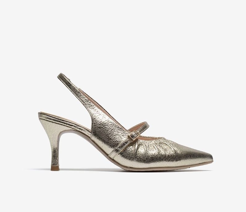 [롯데백화점] 소다 슈즈 여성 슬링백 샌들 ALO501DK84  골드 LE1219957605