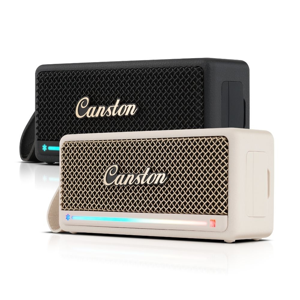 (주)캔스톤어쿠스틱스 캔스톤 [공식정품] 휴대용 캠핑 포터블 미니 여행 RGB 방수 무선 블루투스 스피커 M77BT