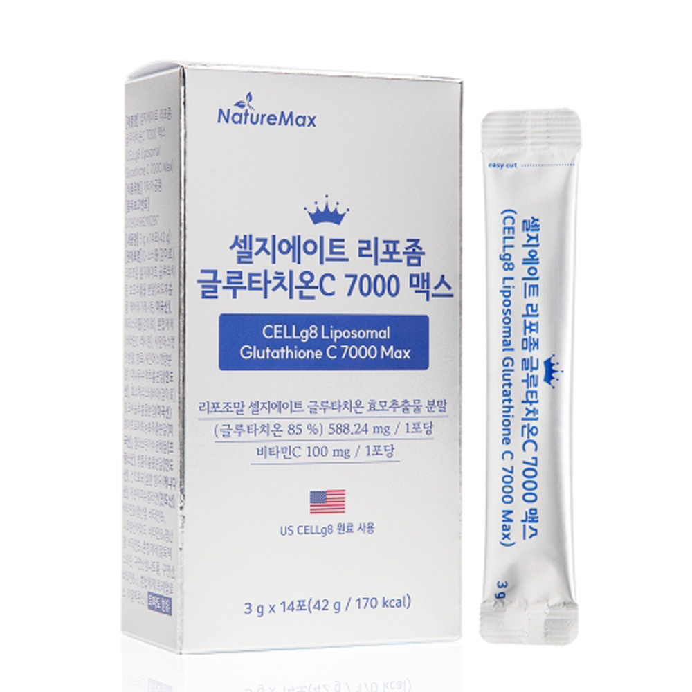 네이처맥스 셀지에이트 리포좀 글루타치온C7000맥스 3g x 14포
