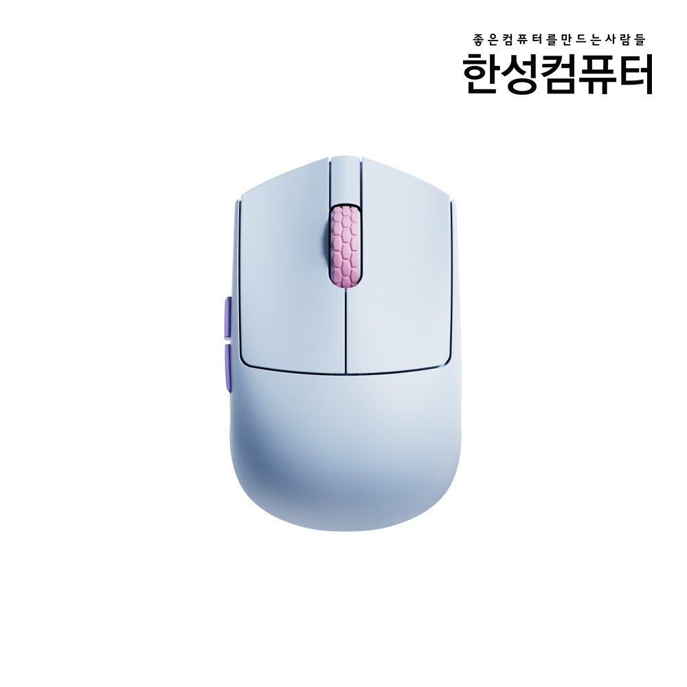 한성컴퓨터 M5 Nano OfficeMaster 3모드 초경량 사무용마우스 (저소음 스위치_코튼캔디)