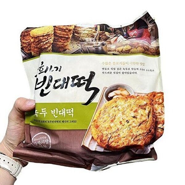 [셀러허브 식품]피코크 순희네 녹두 빈대떡 800g 65216_ice2