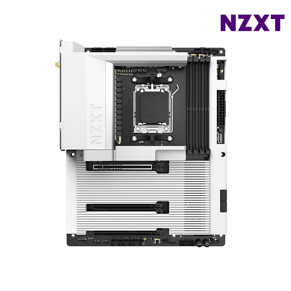 NZXT NZXT N7 B850 화이트 메인보드 마더보드 AMD 칩셋