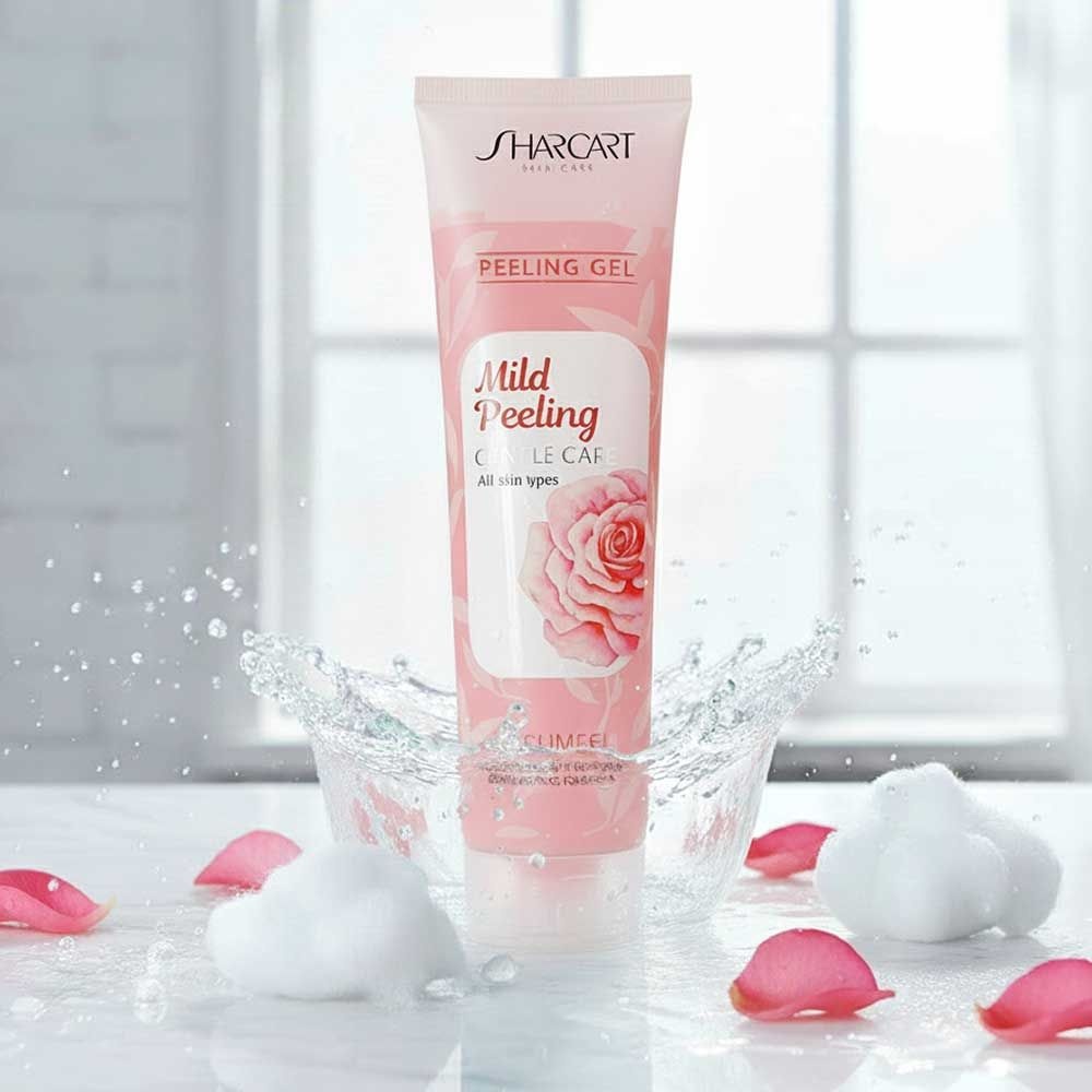 샤카트  로즈향 바디 필링젤 310ml 3개 스크럽 클렌징 바디워시 클렌저