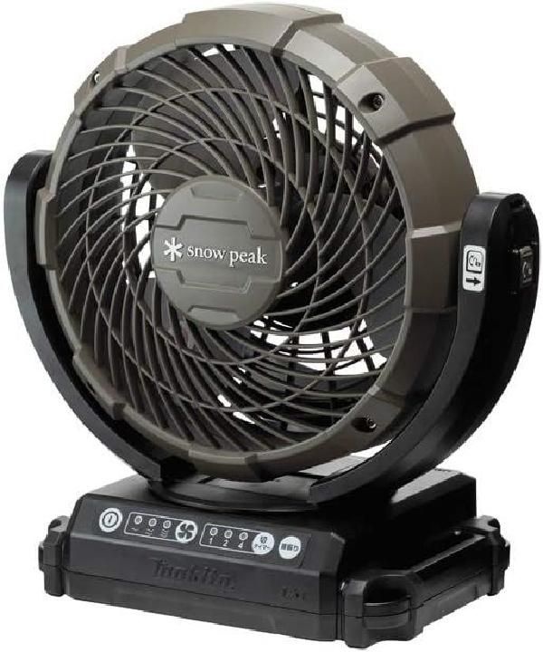 스노우피크 [해외] 스노우피크 어패럴 스노우피크 마키타 필드팬 서큘레이터 캠핑 소형선풍기 MKT-102 일본직구