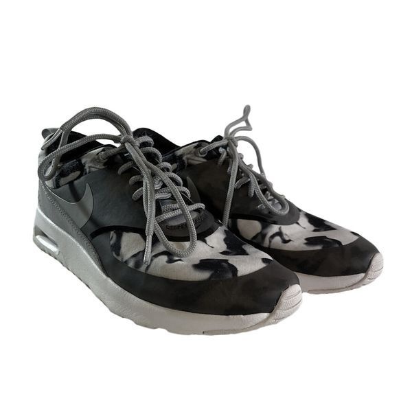 나이키 [하프클럽]나이키 에어맥스 테아 프린트 운동화 블랙/울프그레이 599408-012