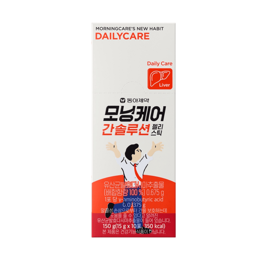 비스케일협력사 동아제약 모닝케어 간솔루션 젤리스틱