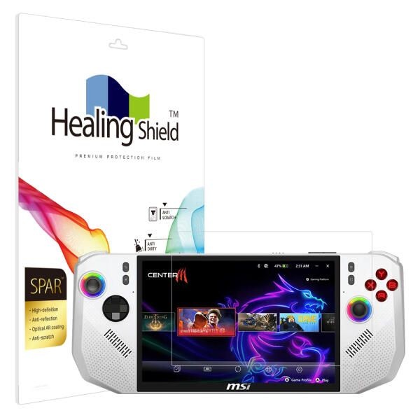 아트박스/힐링쉴드 MSI 클로 A8 BZ2EM 슈페리어 AR 고화질 액정필름 1매
