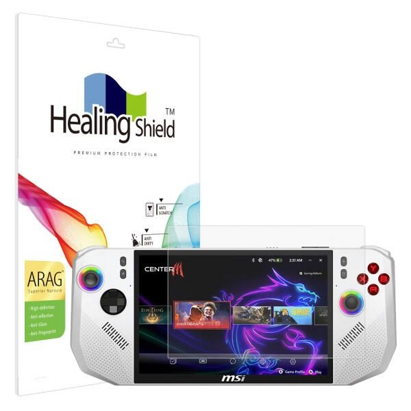 아트박스/힐링쉴드 MSI 클로 A8 BZ2EM ARAG 고화질 저반사 액정필름 1매