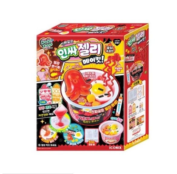 [오늘출발] 아이코닉스 (데코데코) 인싸젤리 메이킷 불닭뽀끔면