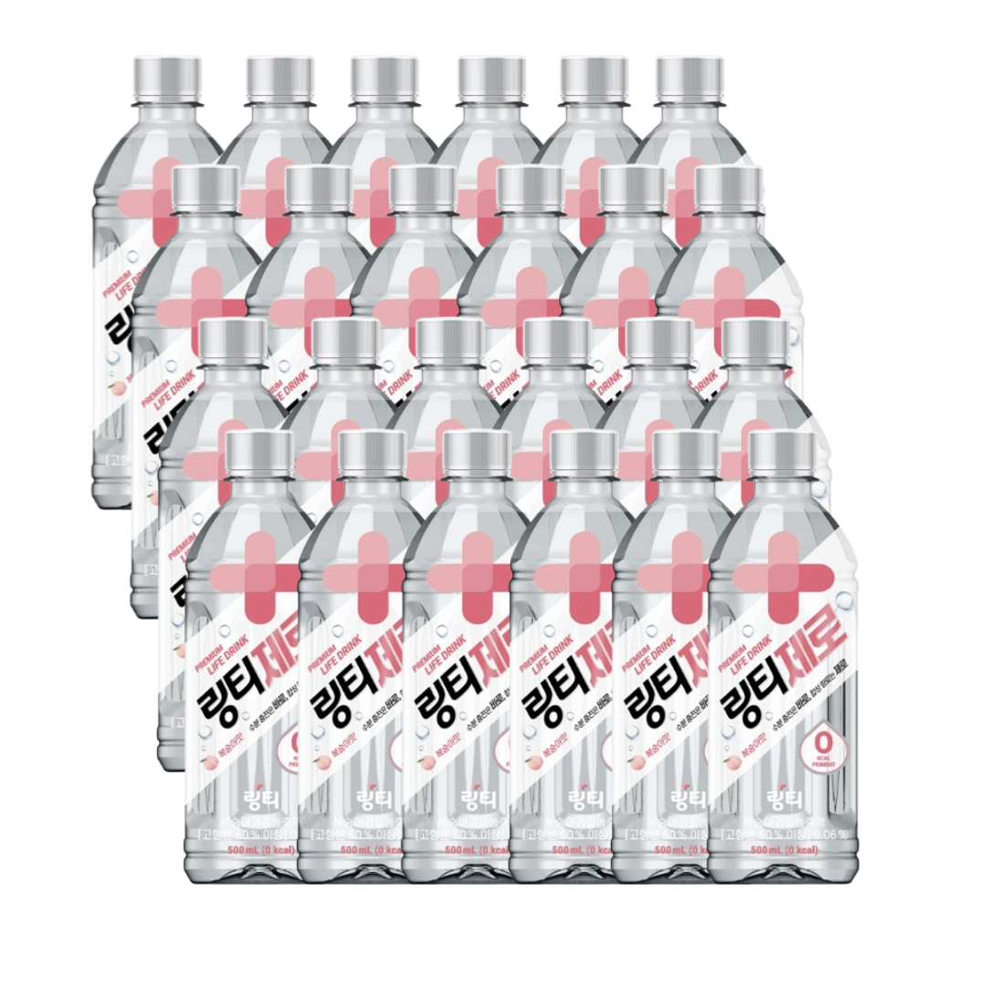 [오늘출발] 링티 제로 복숭맛 500ml (24개)