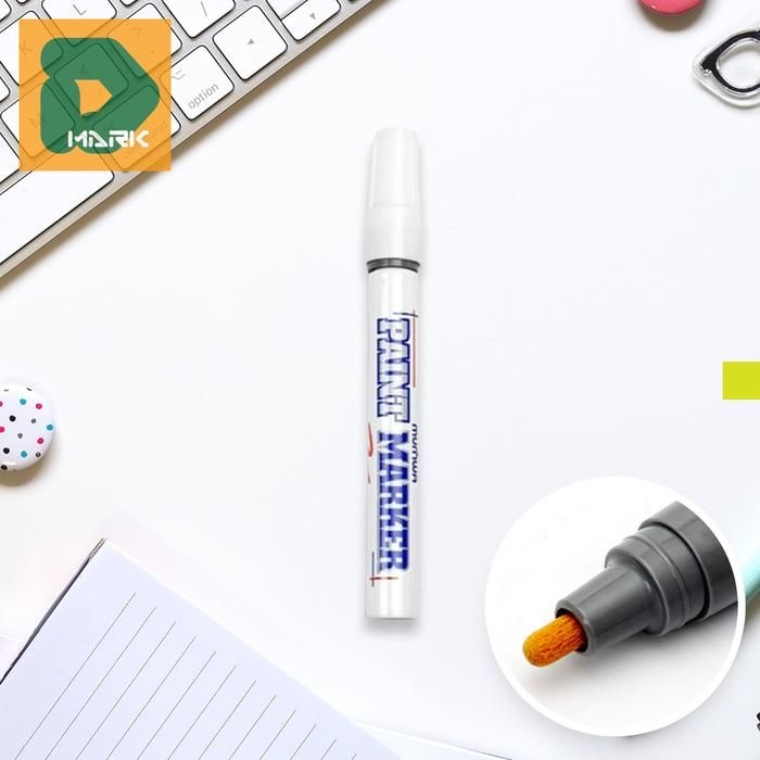 문화드마커 은색 유성마카 재료 패브릭펜 간판 페인