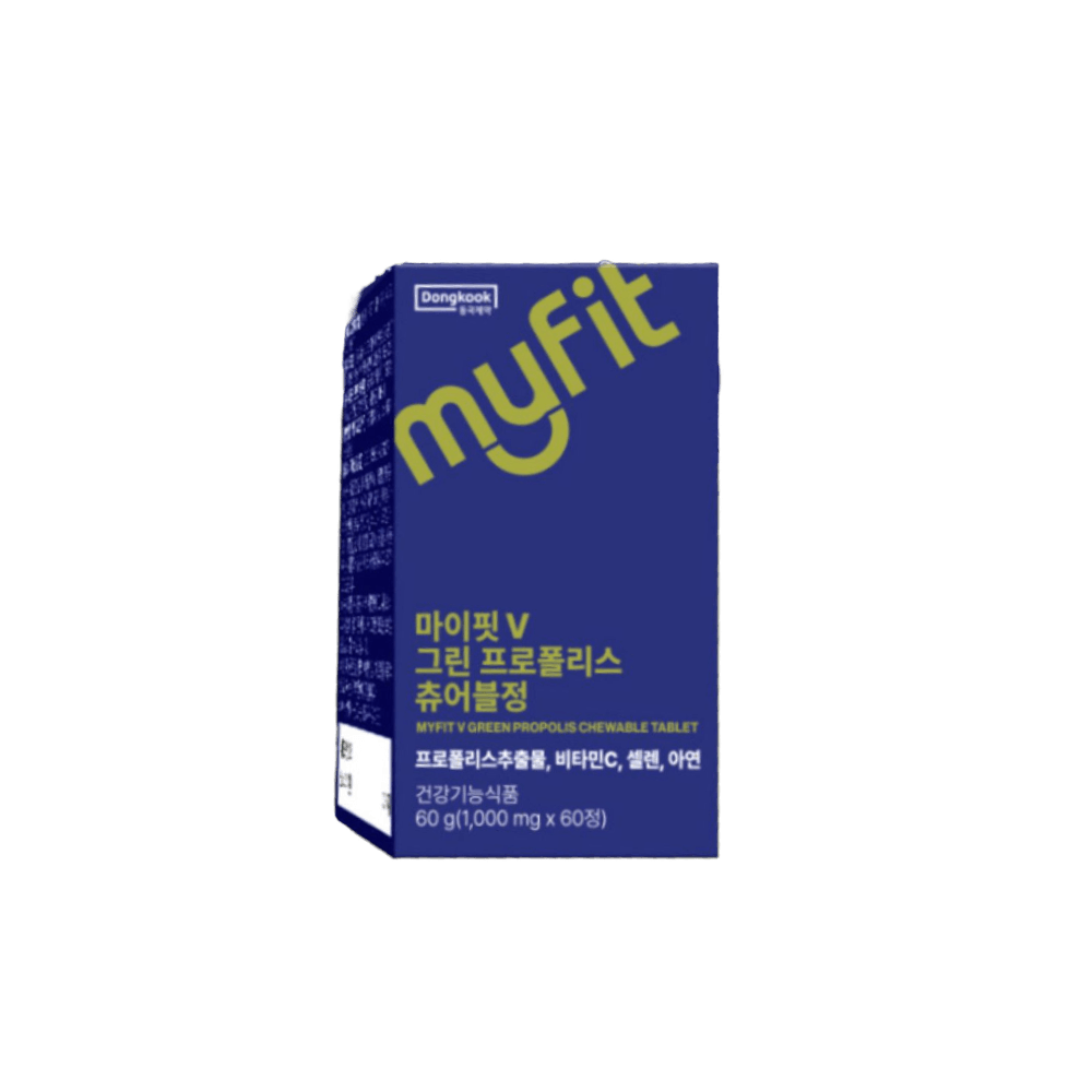 동국제약 마이핏V 그린 프로폴리스 츄어블정