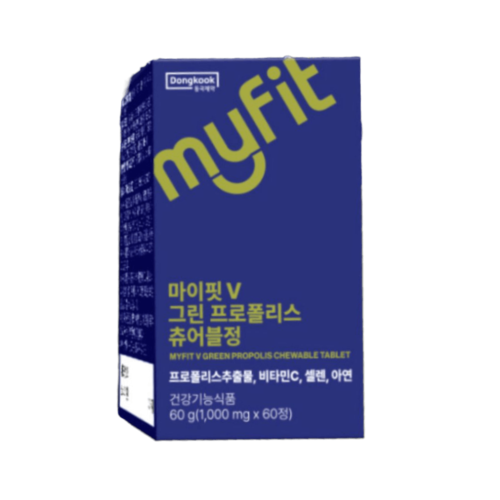 동국제약 마이핏V 그린 프로폴리스 츄어블정