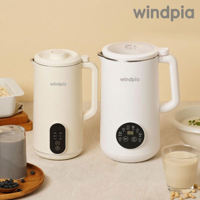 간편제조 자동세척 두유제조기 600_1200mL/이유식만들기 검은콩 두유기 죽제조기