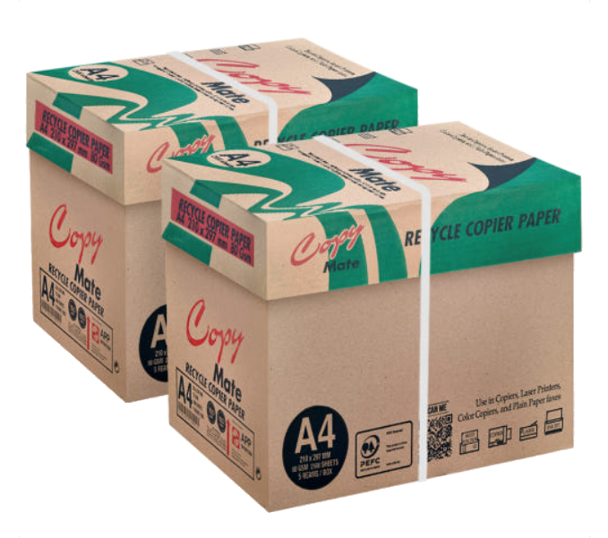 카피메이트 친환경 재생 복사용지 A4용지 80g 2BOX