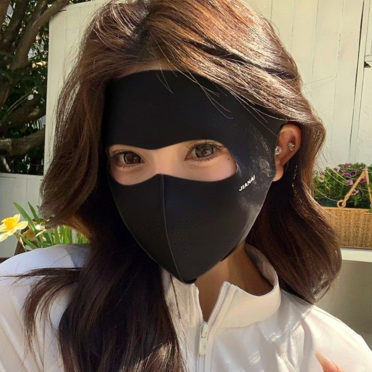 도매db  최고급형 저가형과 비교불가 골프 자외선 차단 마스크 풀페이스 햇빛 가리개