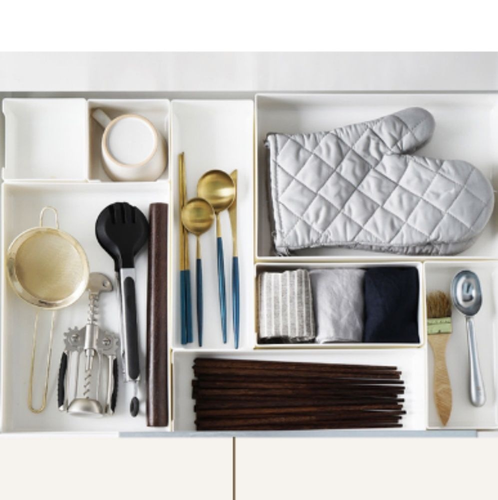 칸막이 파티션 서랍 정리함 길이조절 서랍정리 다용도