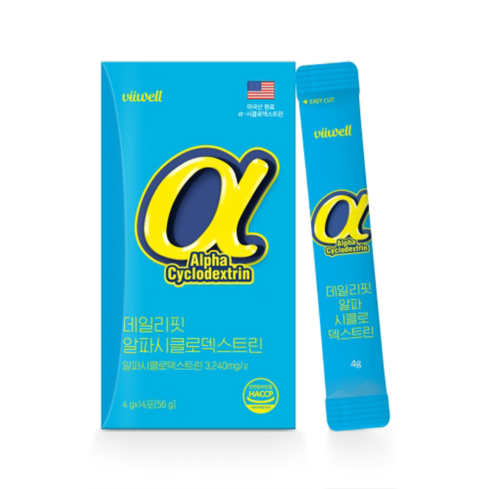 참굿즈 비웰 데일리핏 알파시클로덱스트린 14포