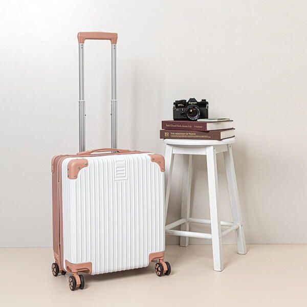 [아트박스] /디자인에버 레트로 미니캐리어 기내용 여행용 18인치 캐리어
