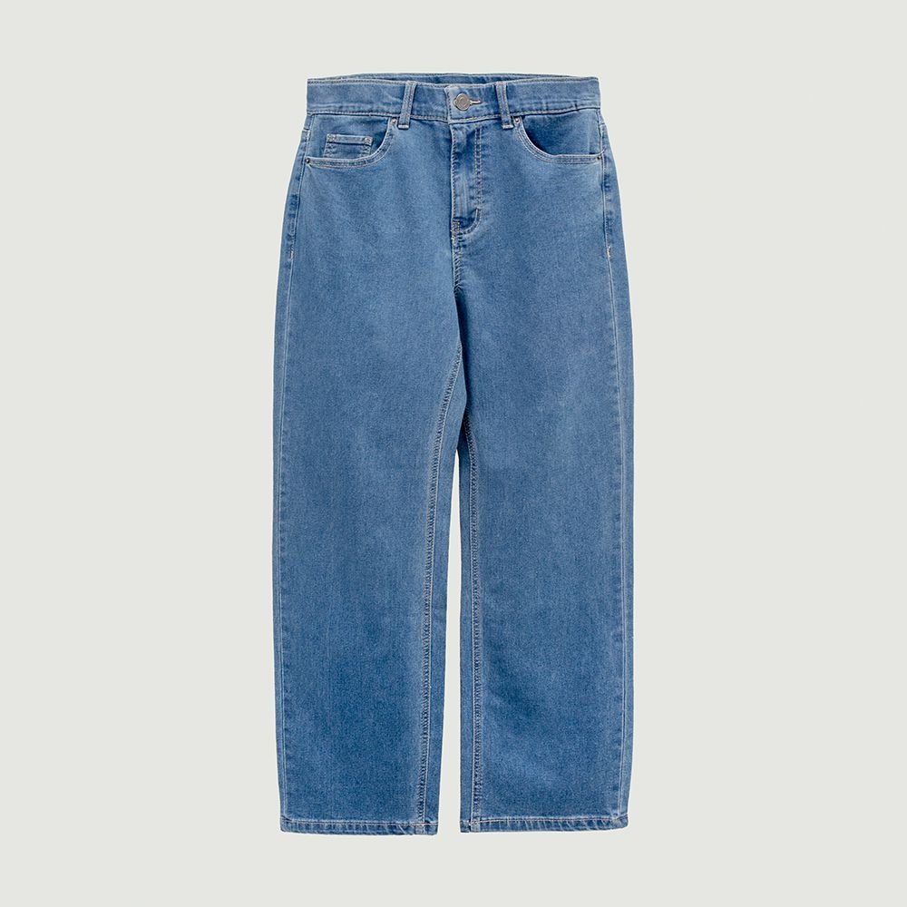 브랜드라이프스타일 행텐 여성 히든밴딩 세미와이드 데님팬츠-SP1041020215510