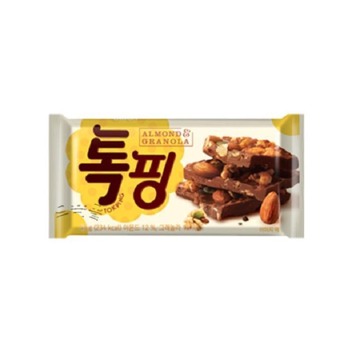 오리온 오리온 톡핑아몬드 그래놀라 톡핑 43g