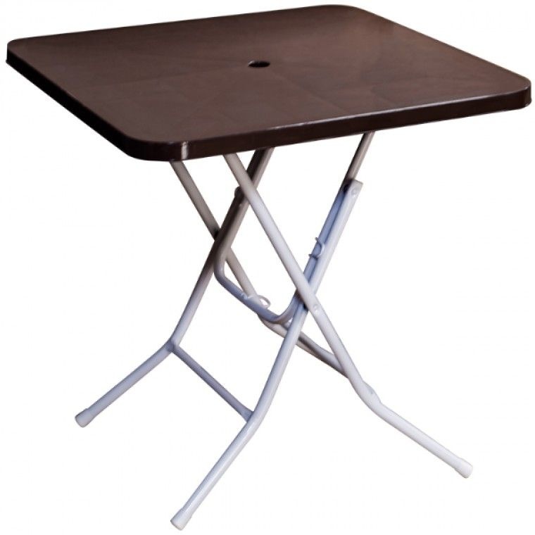 미니탁자 테이블 갈색 1개 편안한 파라솔 접이식 포장마차 플라스틱 야외 정사각 편의점 포차