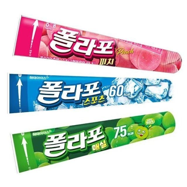 해태 폴라포 아이스크림 3종 35개 폴라포 매실 폴라포 피...
