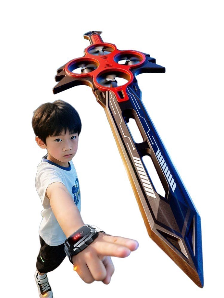 [해외] 제이베니-894 손모양에 따라 검이 날라다니는 RC 비행기 이기어검 비행술 무선조종 손제스처 리모콘 드론