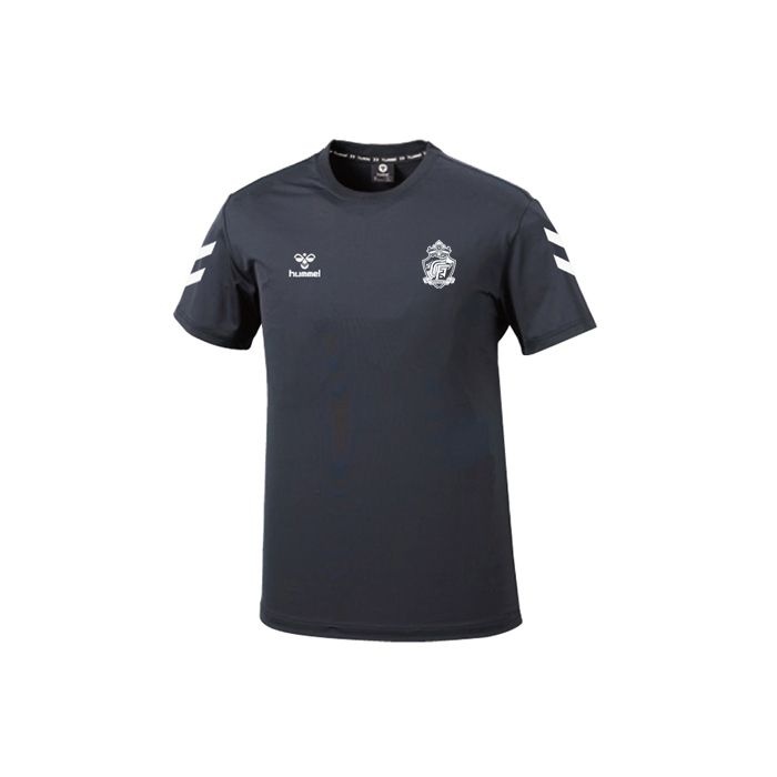 험멜 경남 FC 화이트마크 반팔 티셔츠 HM-7190-1 블랙