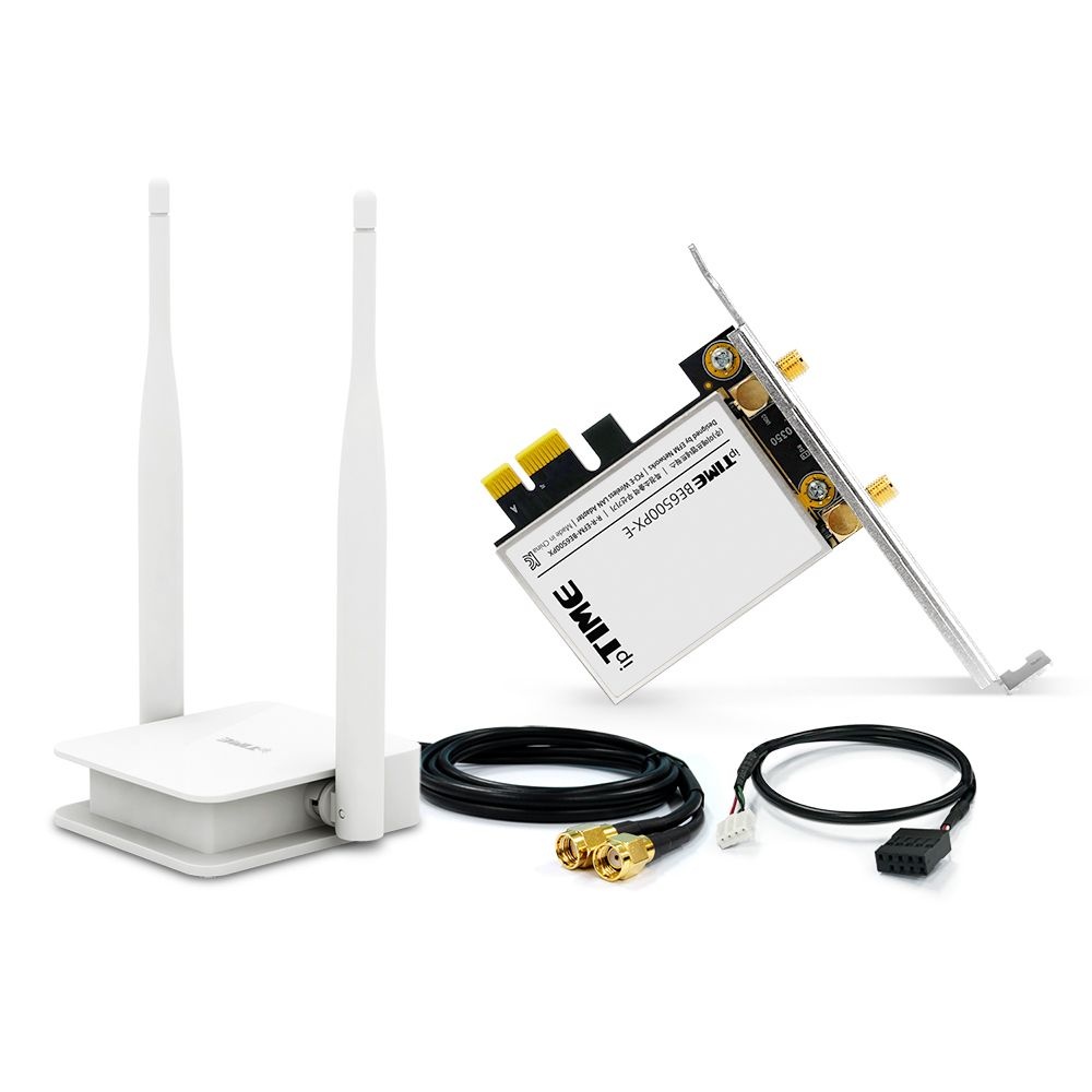 IPTIME BE6500PX-E PCI-Express 데스크탑 트라이밴드 WIFI7 무선랜카드