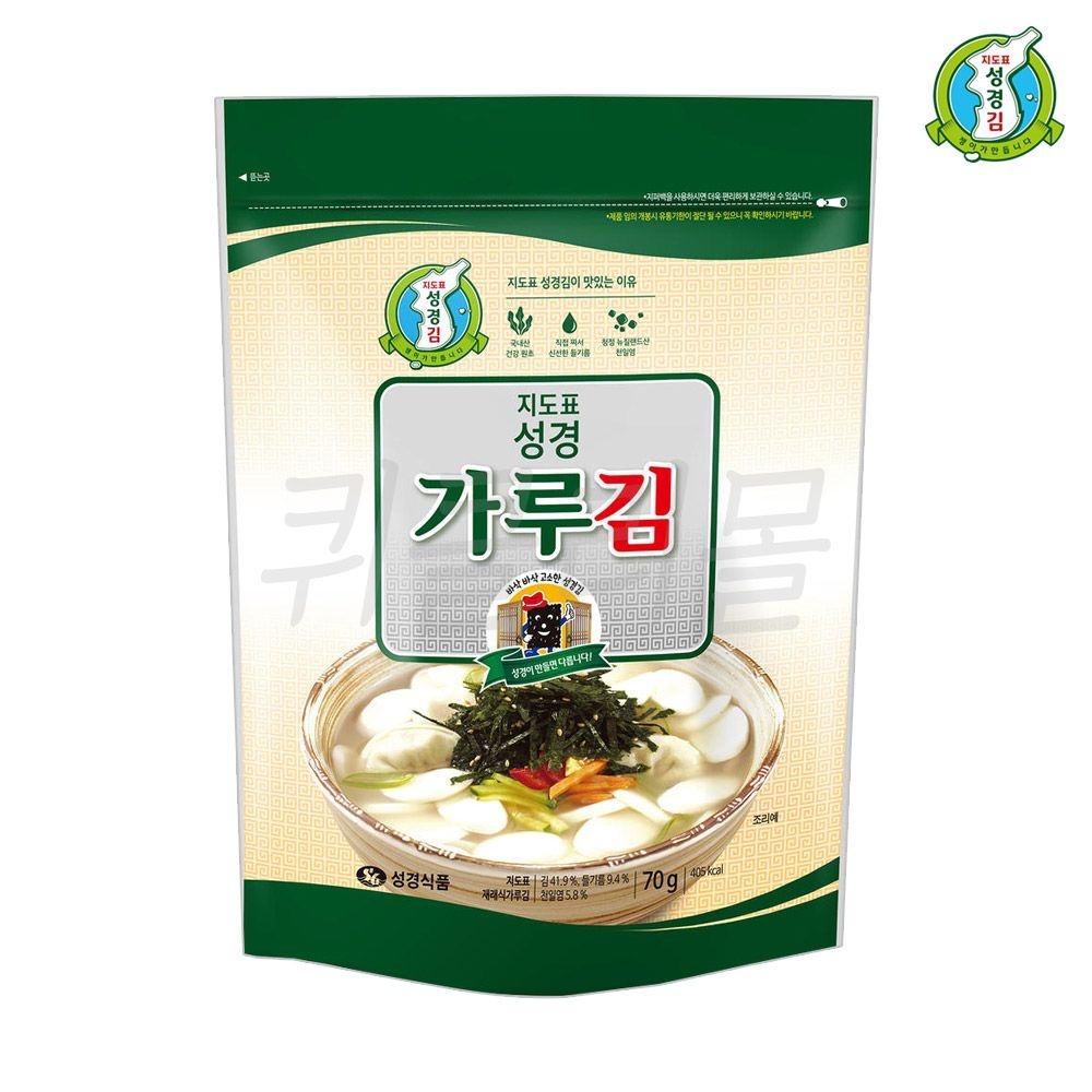 지도표성경김 성경김 재래식 가루김 70g