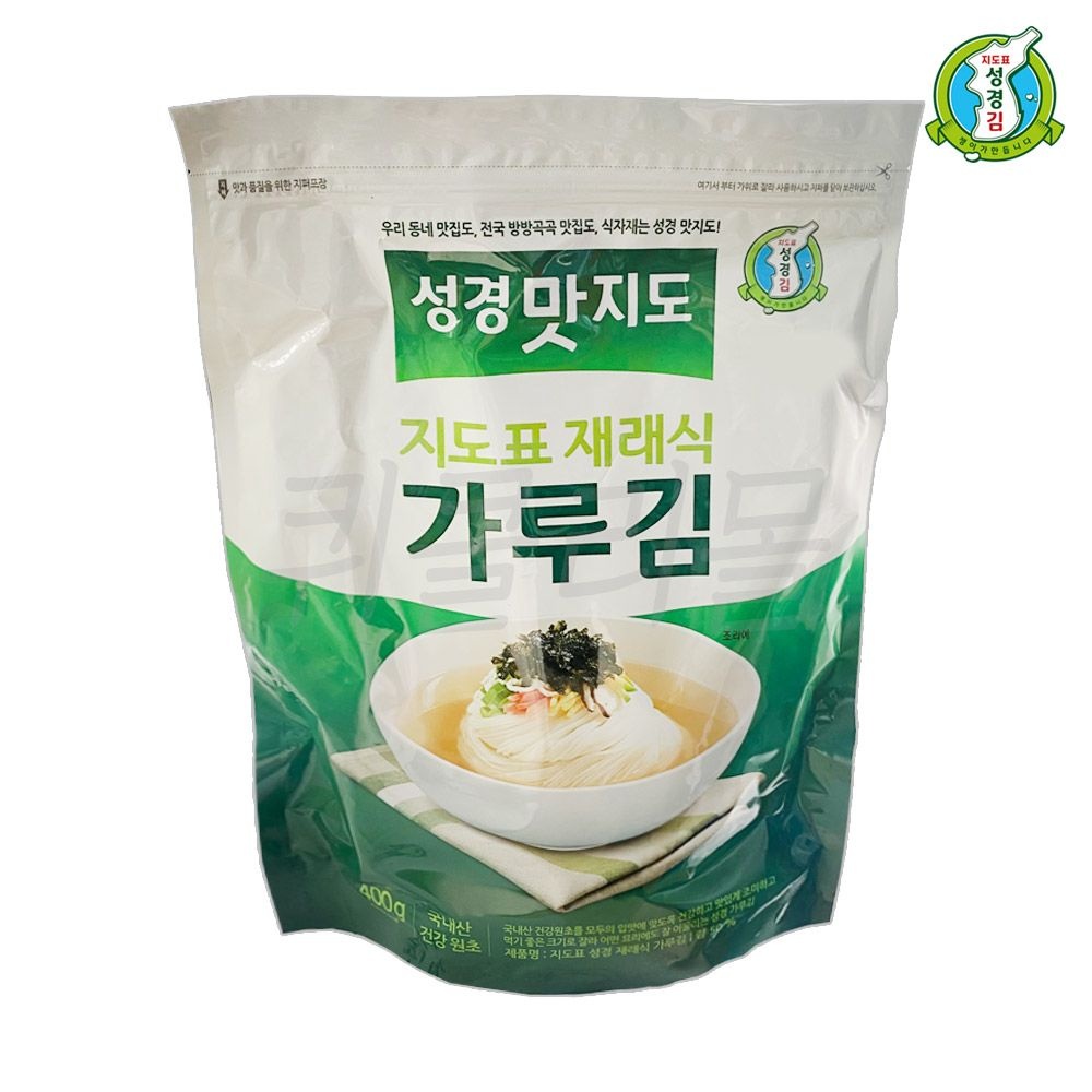 지도표성경김 성경김 재래식 김가루 400g