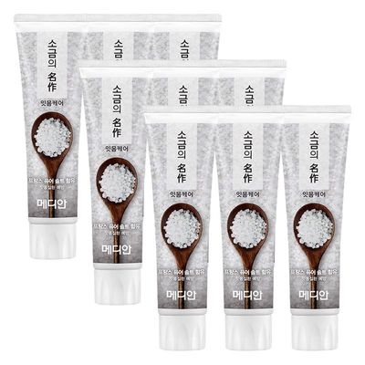 메디안 소금의 명작 치약 120g x9개