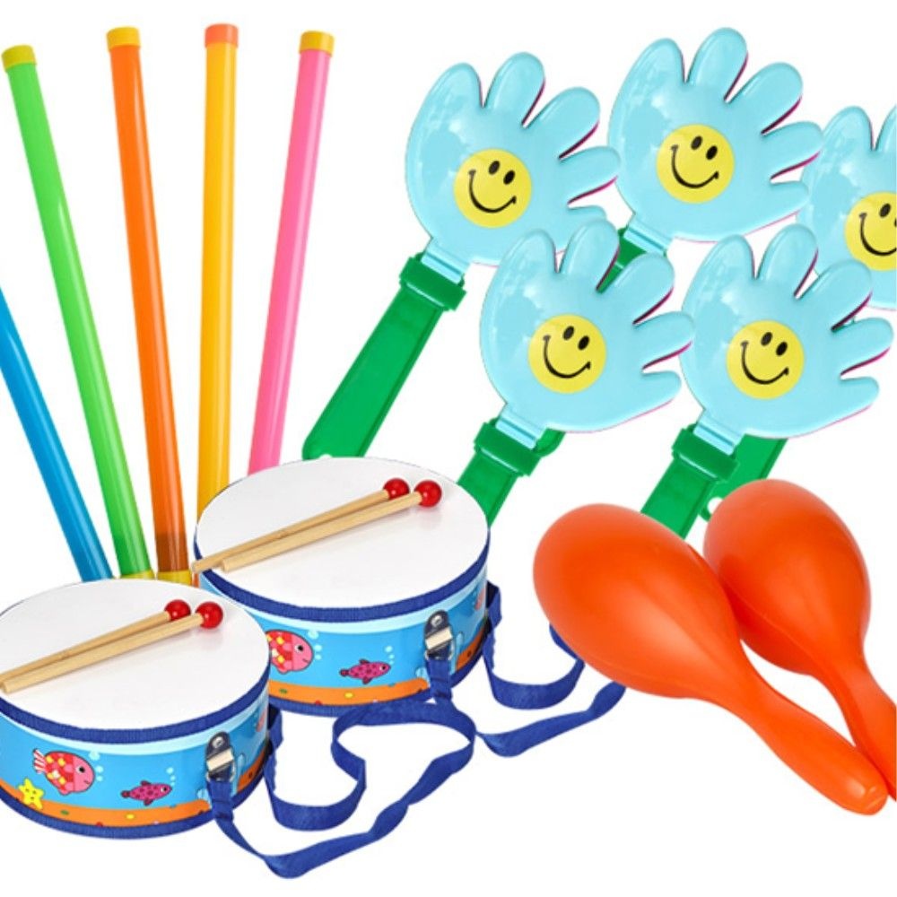 한국교육시스템(주) 유아 미니북 삐용스틱 응원짝짝이 악기놀이세트 생일선물