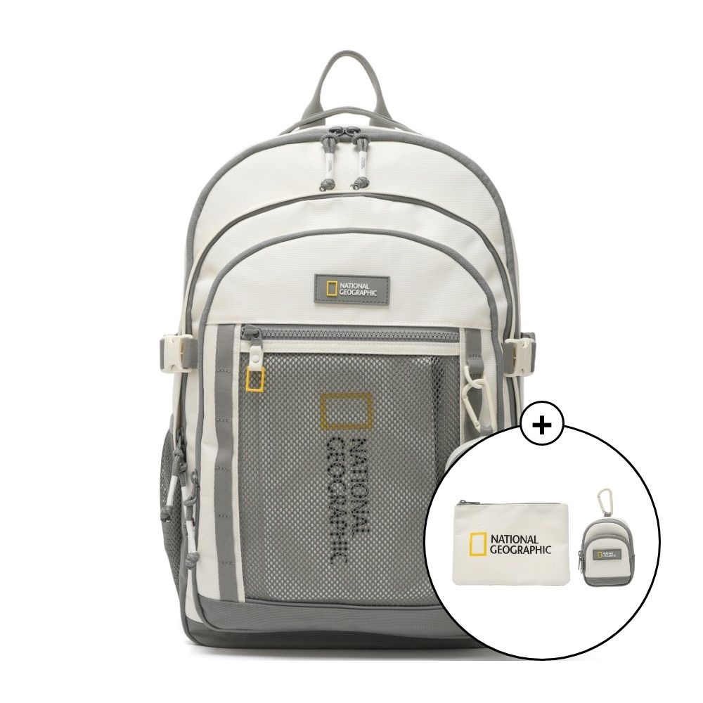 내셔널지오그래픽 [공식][정상가: 159,000원] N241ABG510 파치 백팩 GREY